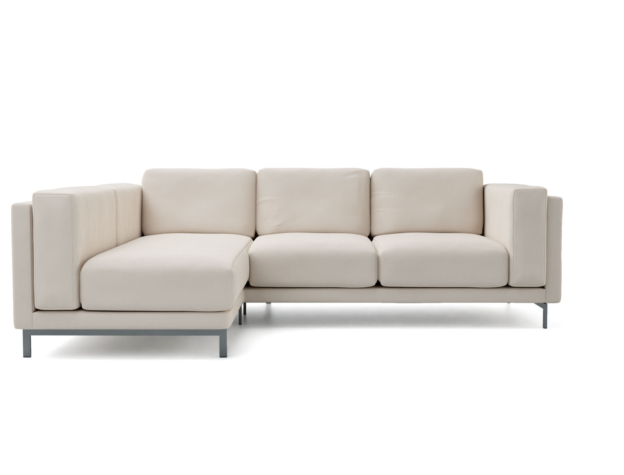 Nockeby 3 Seater Sofa with Left Chaise Cover