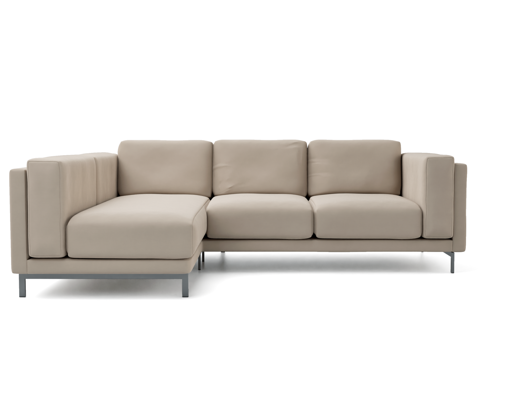 Nockeby 3 Seater Sofa with Left Chaise Cover