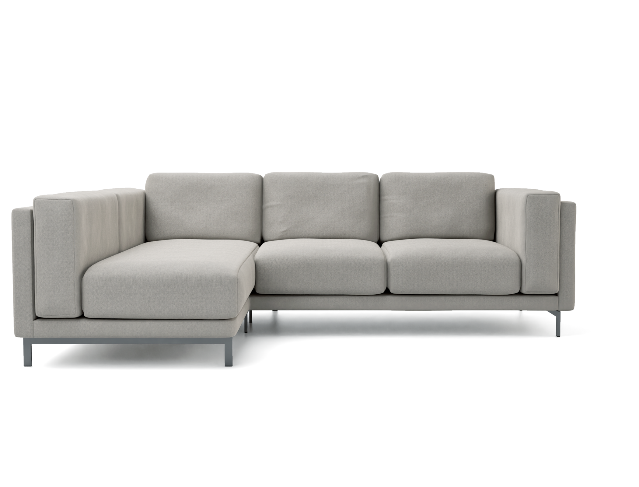 Nockeby 3 Seater Sofa with Left Chaise Cover