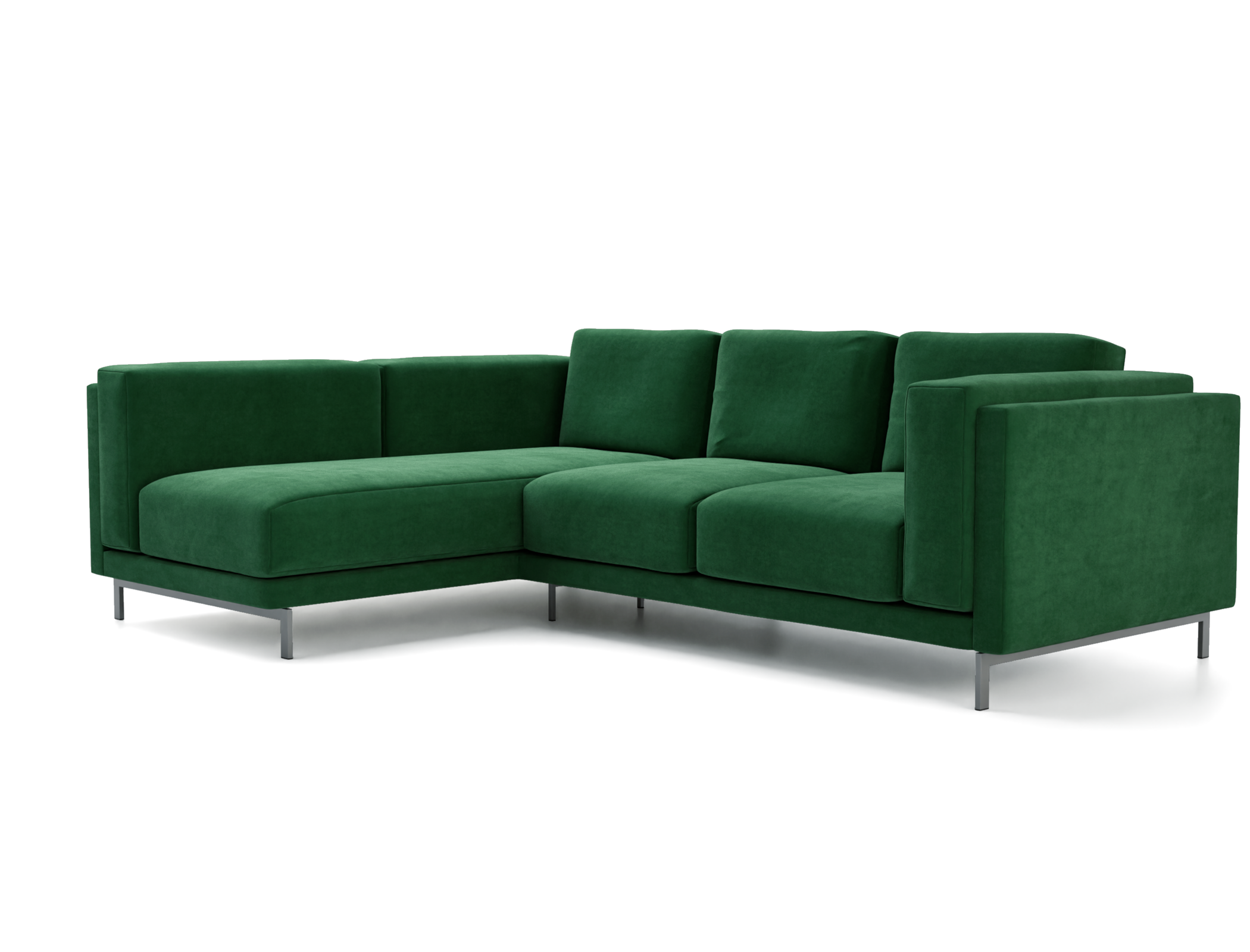 Nockeby 3 Seater Sofa with Left Chaise Cover