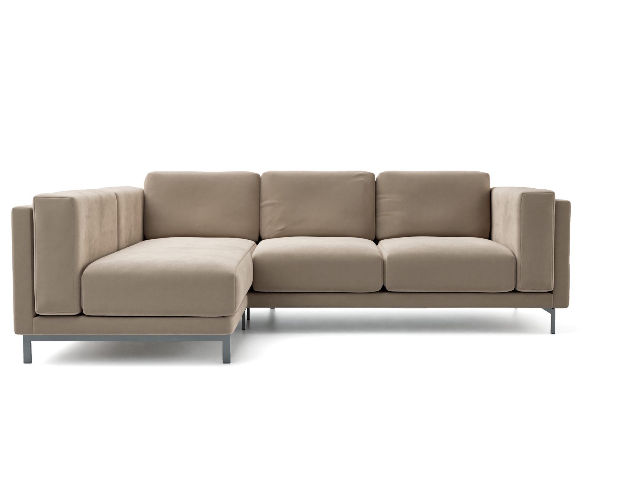 Nockeby 3 Seater Sofa with Left Chaise Cover