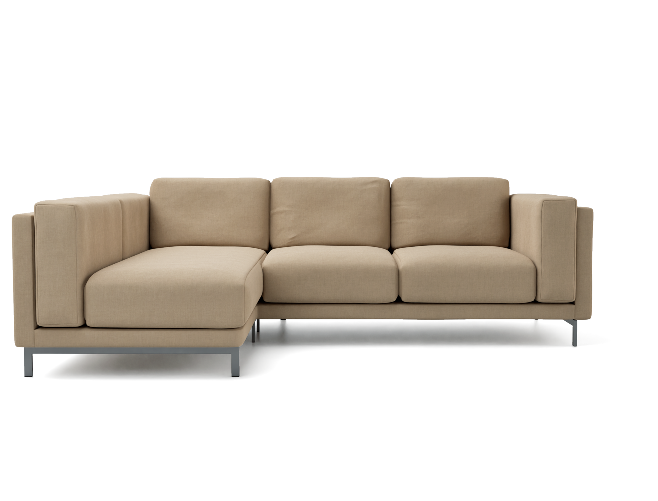 Nockeby 3 Seater Sofa with Left Chaise Cover