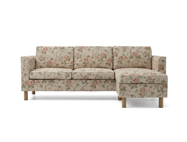 Hoes voor 3-zitsbank Pärup met chaise longue