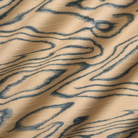 Recycled Textured Panama - Dark Blue Marble