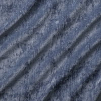 Conscious Vintage Velvet  - Mineral Blue