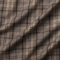 Tartan Wool  - Bark Brown