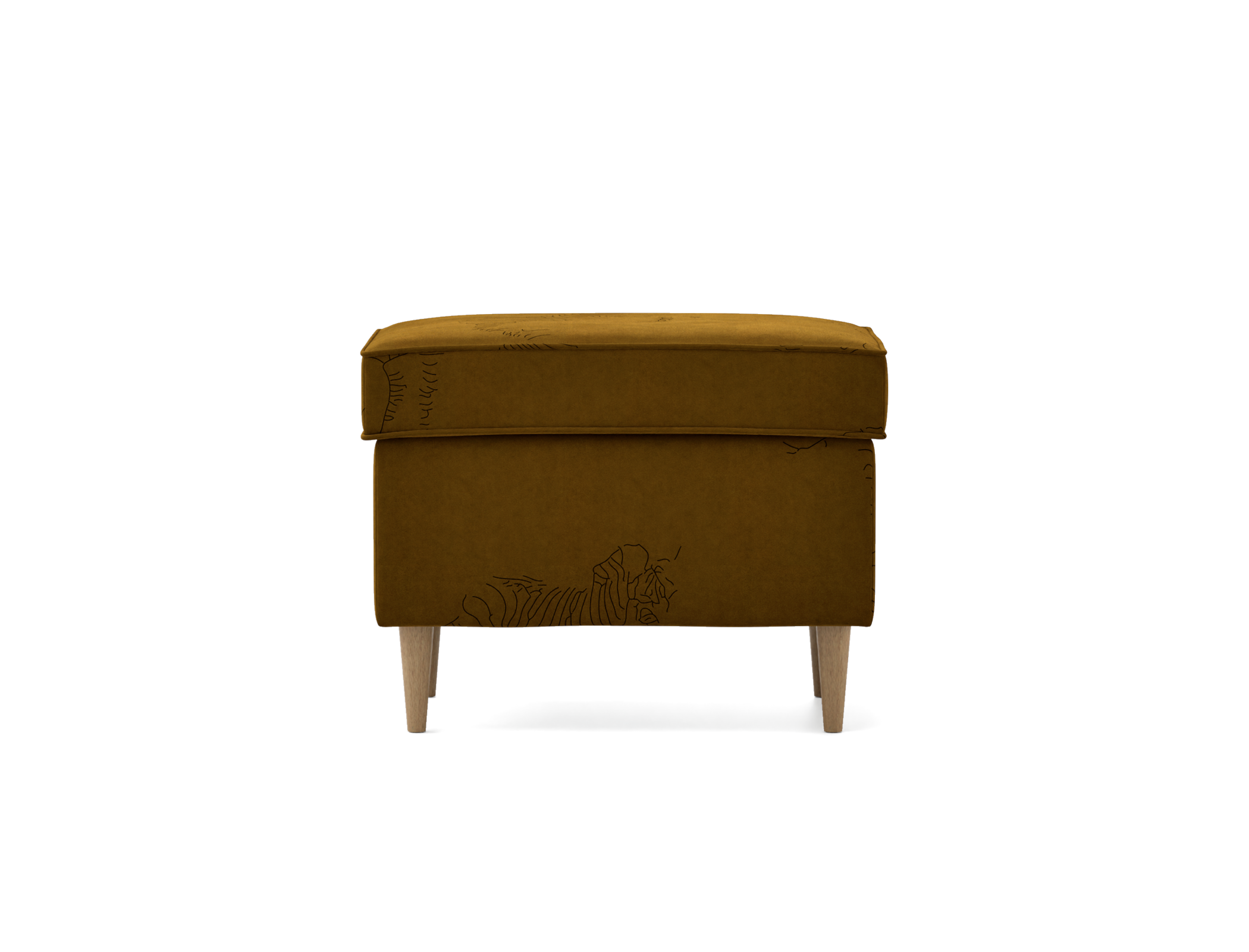 Överdrag till Strandmon fotpall