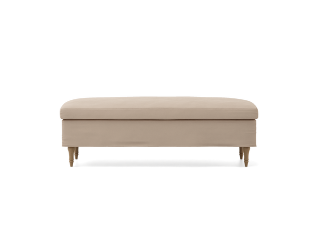Stocksund bench cover short skirt