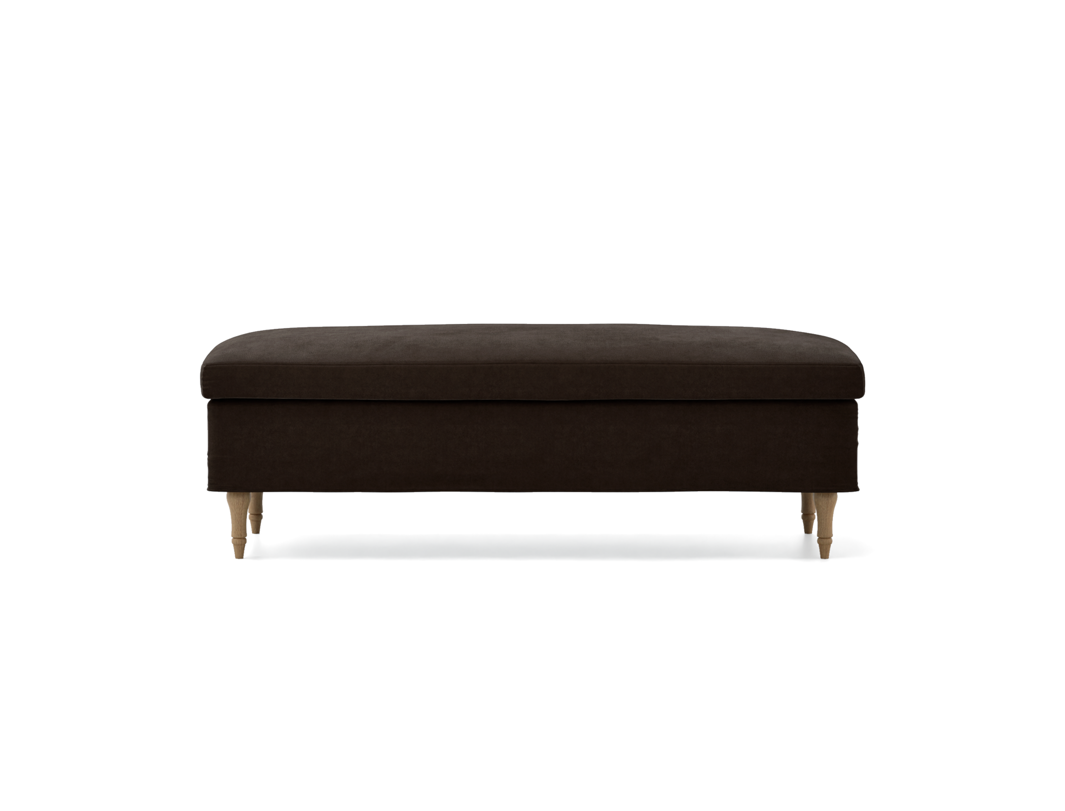 Stocksund bench cover short skirt