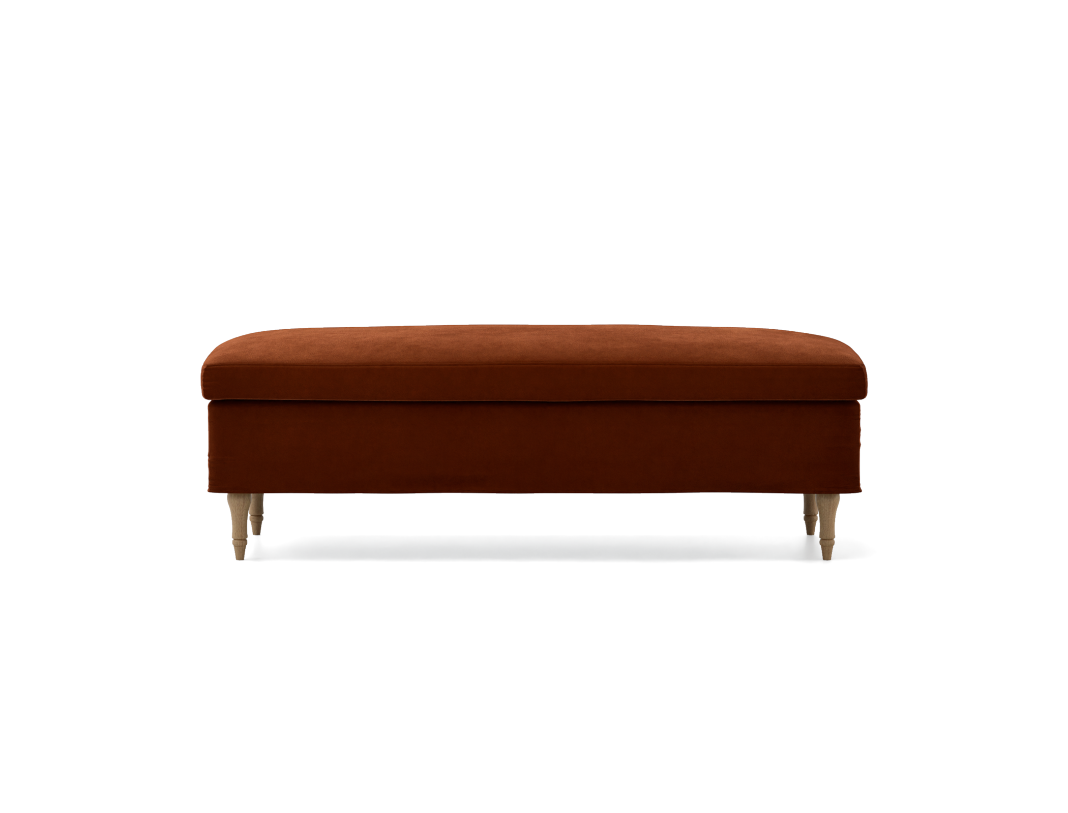 Stocksund bench cover short skirt
