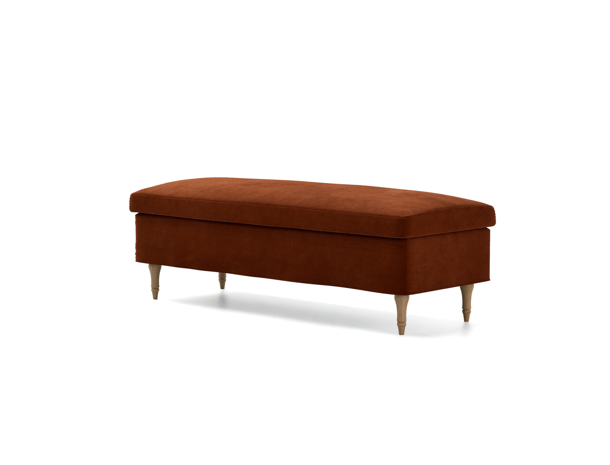 Stocksund bench cover short skirt