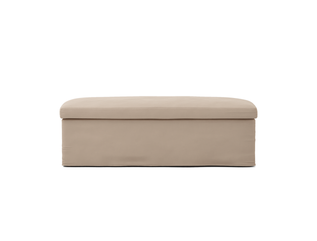 Stocksund bench cover long skirt