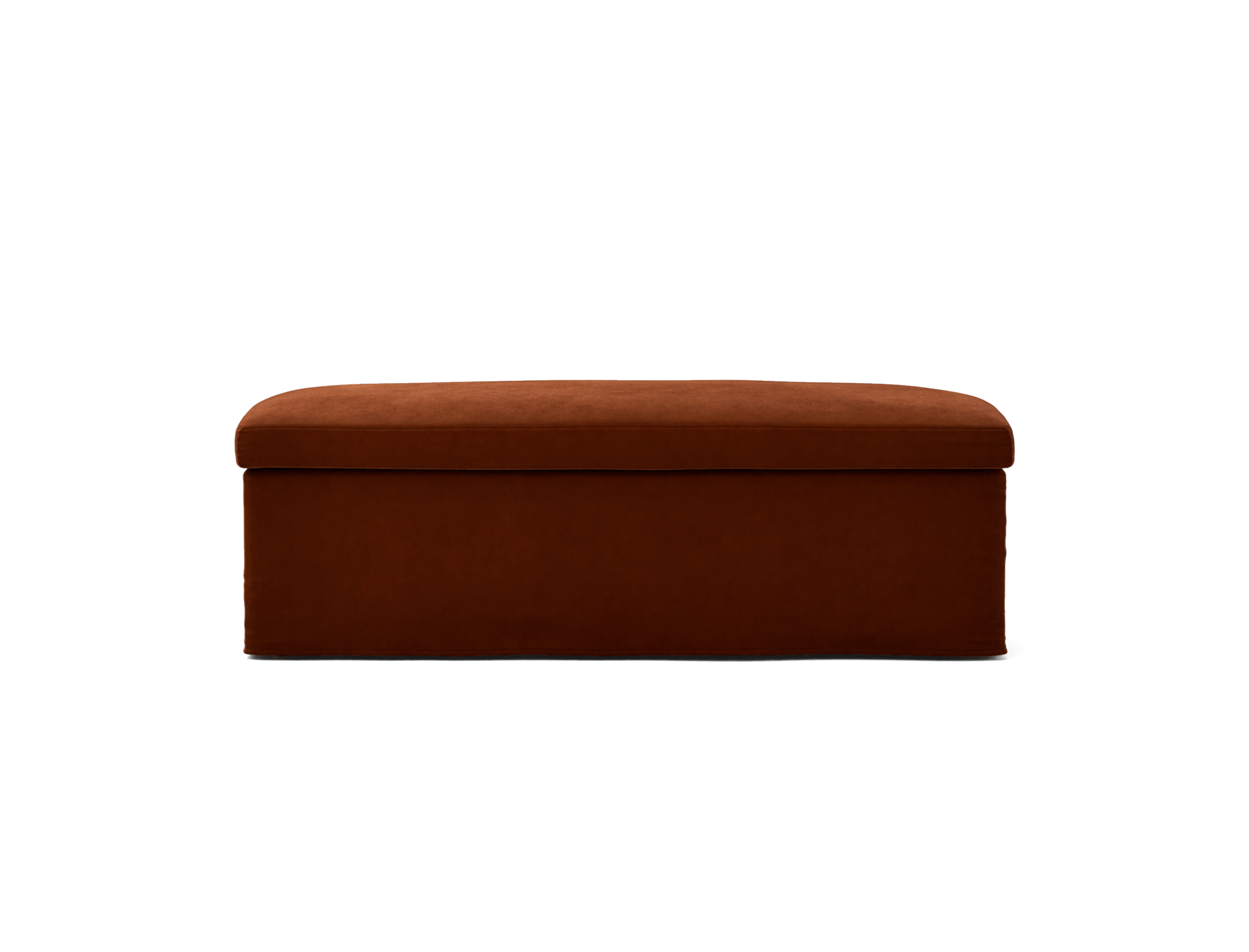 Stocksund bench cover long skirt