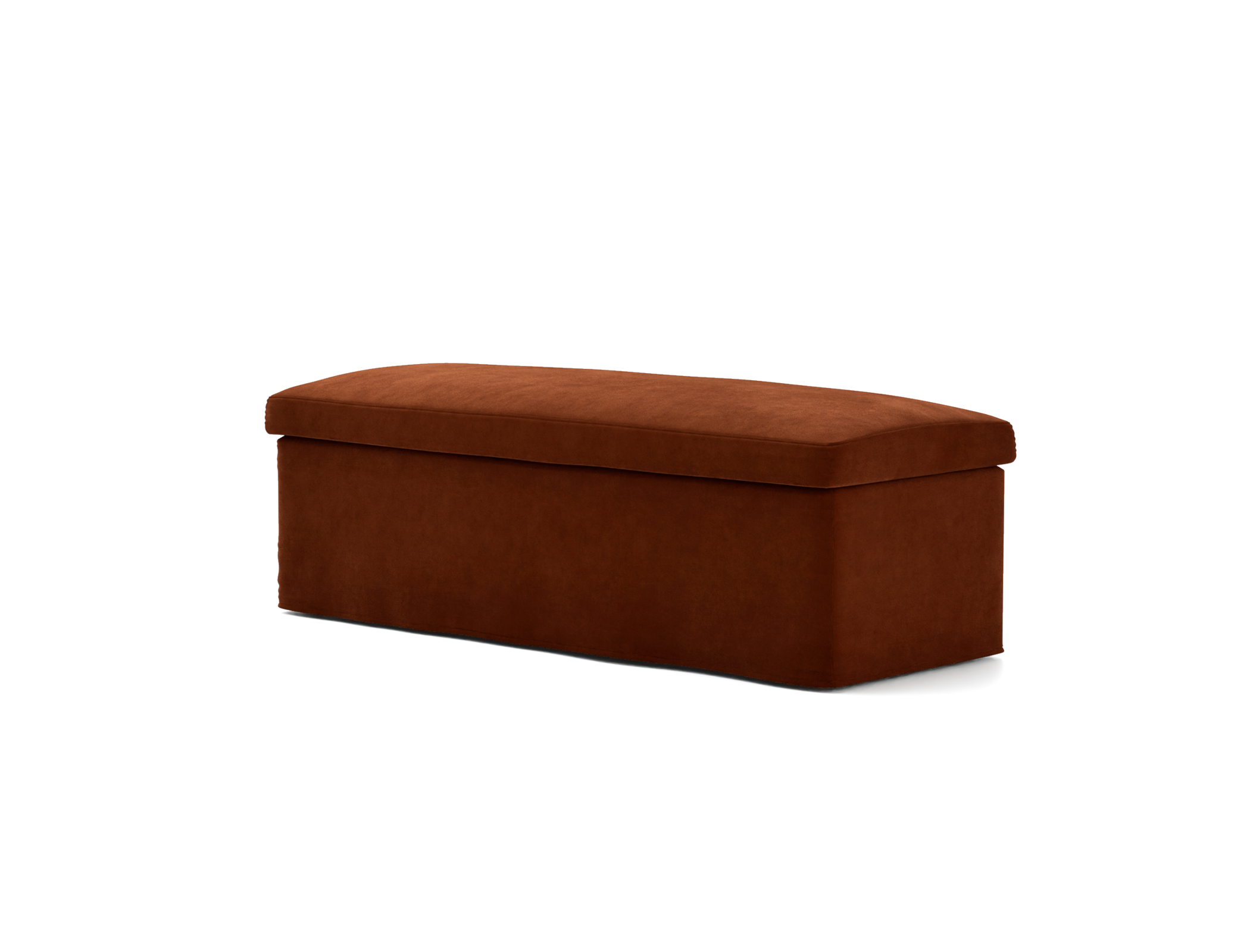 Stocksund bench cover long skirt