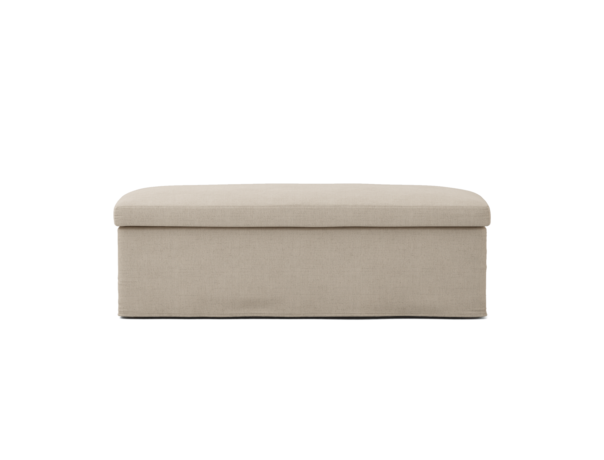 Stocksund bench cover long skirt