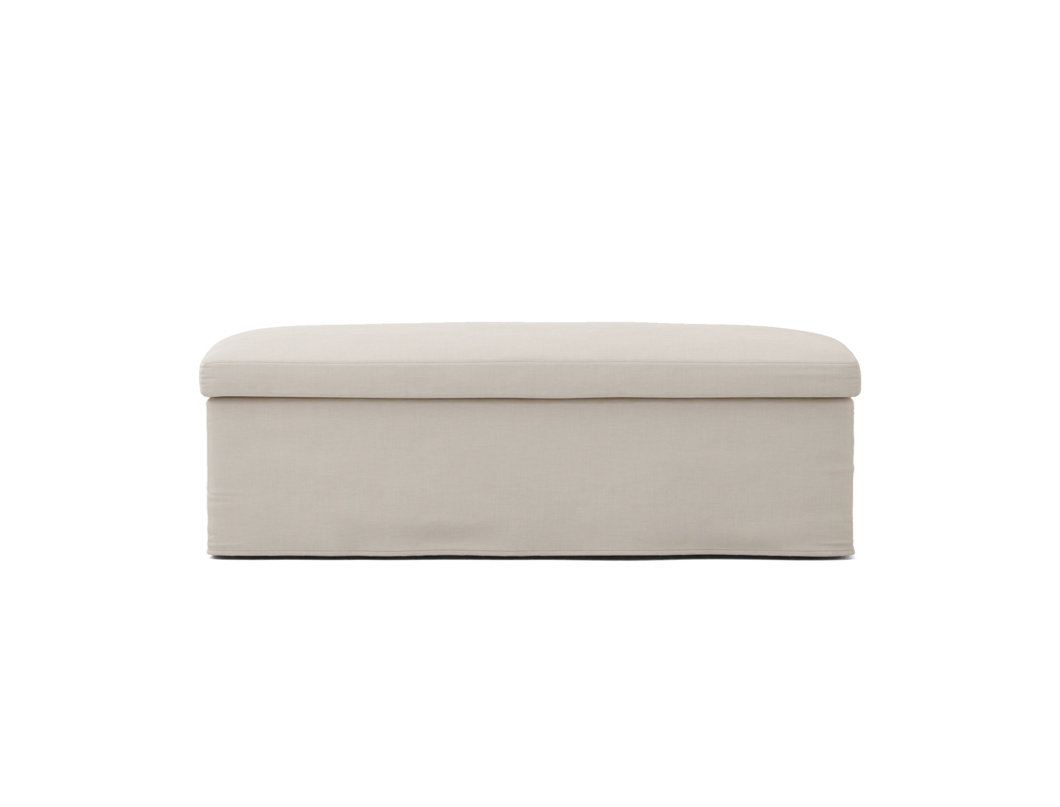 Stocksund bench cover long skirt