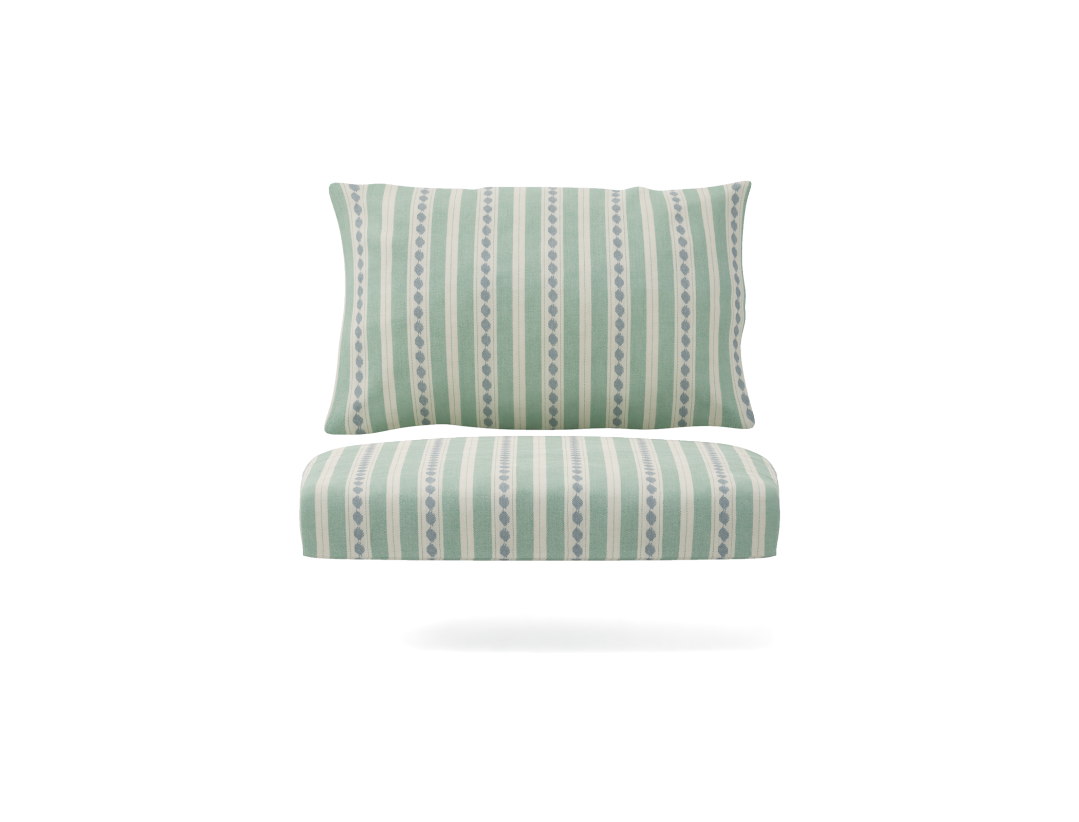 Stockholm Rattan Chair Cushion Cover Set