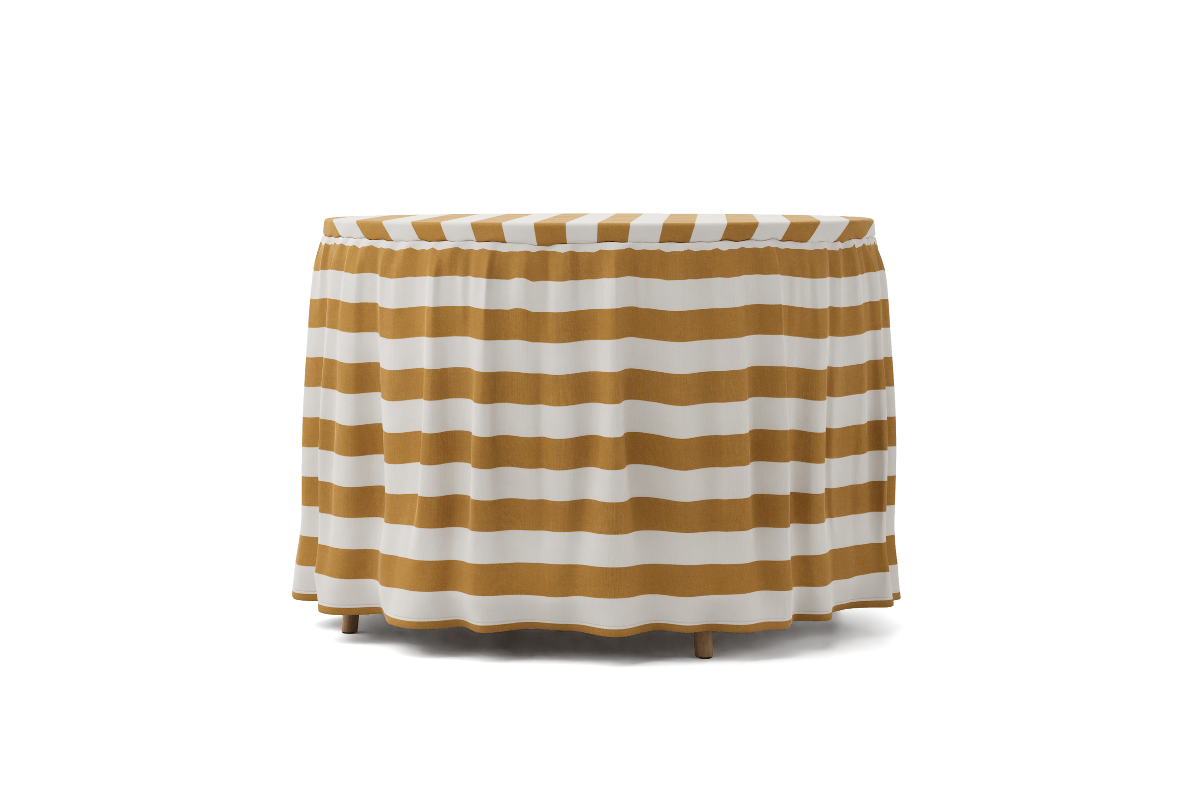 Tischdecke mit Rüschen