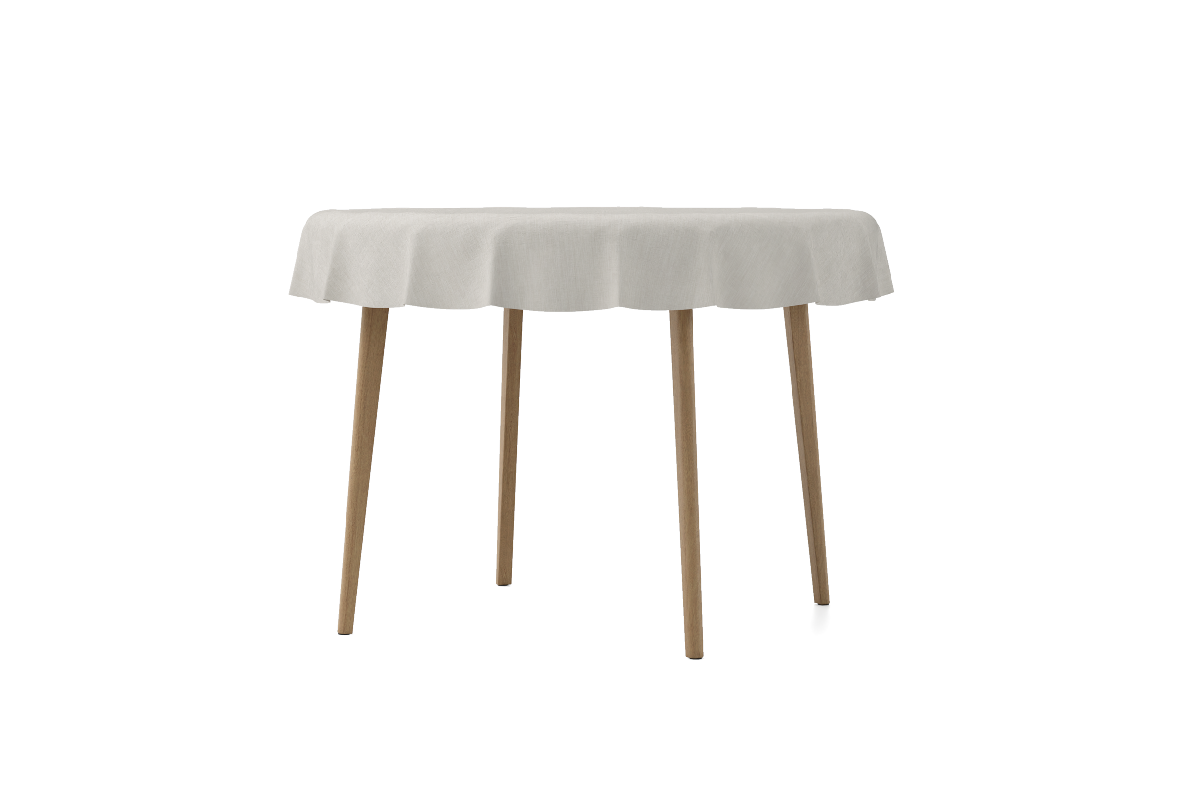 Tischdecke, rund