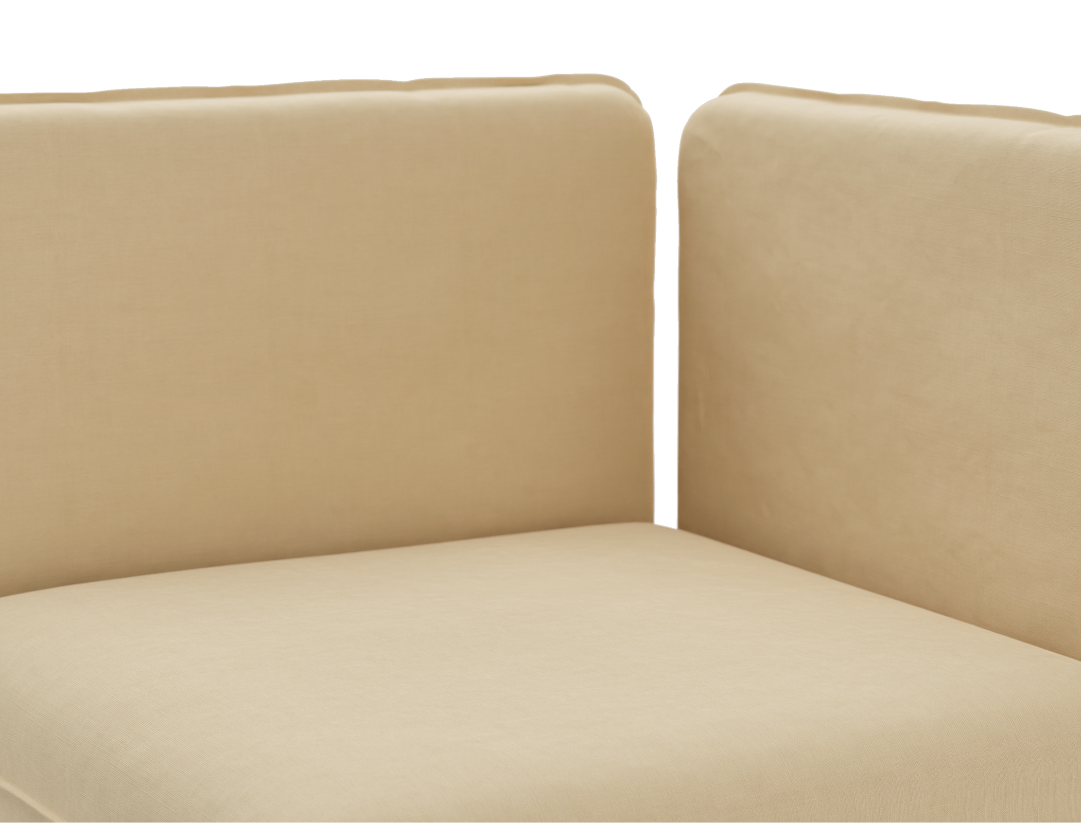 Vallentuna Corner Seat Module with High Back and Storage Cover