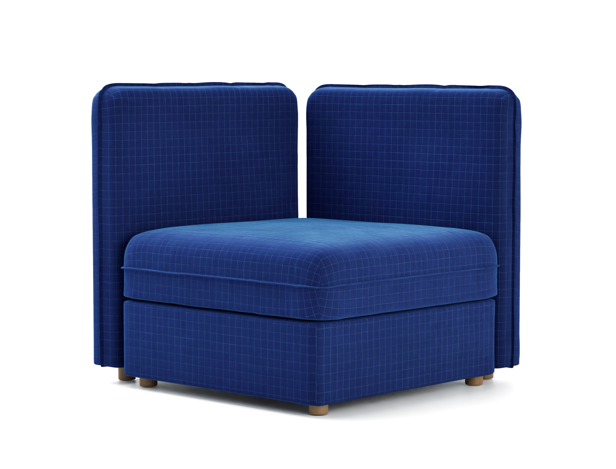 Vallentuna Seat Module with Low Back and Storage Cover