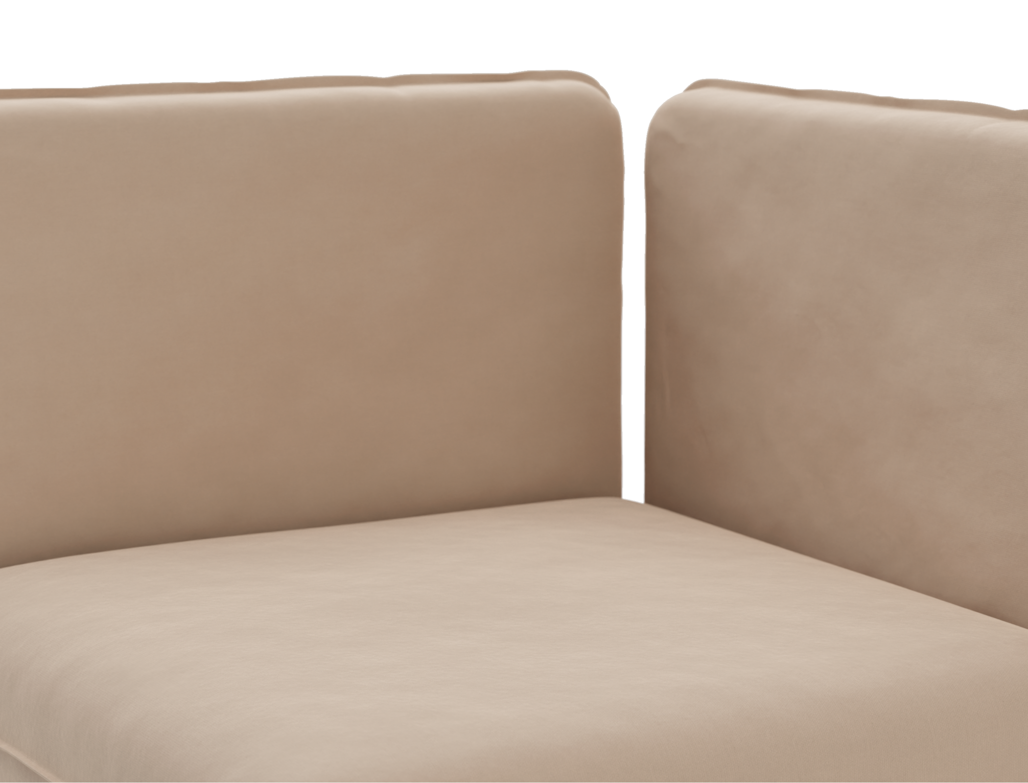 Vallentuna Corner Seat Module with High Back and Storage Cover