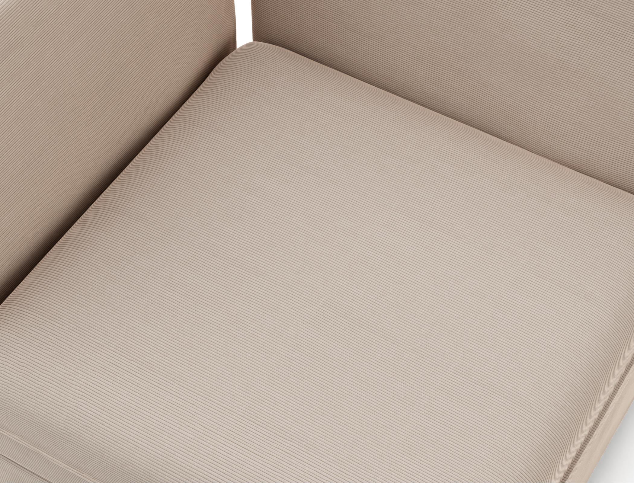 Vallentuna Corner Seat Module with High Back and Storage Cover