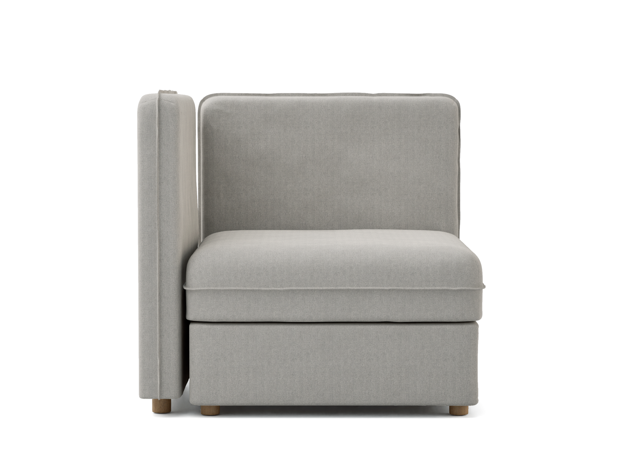 Vallentuna Seat Module with Low Back and Storage Cover