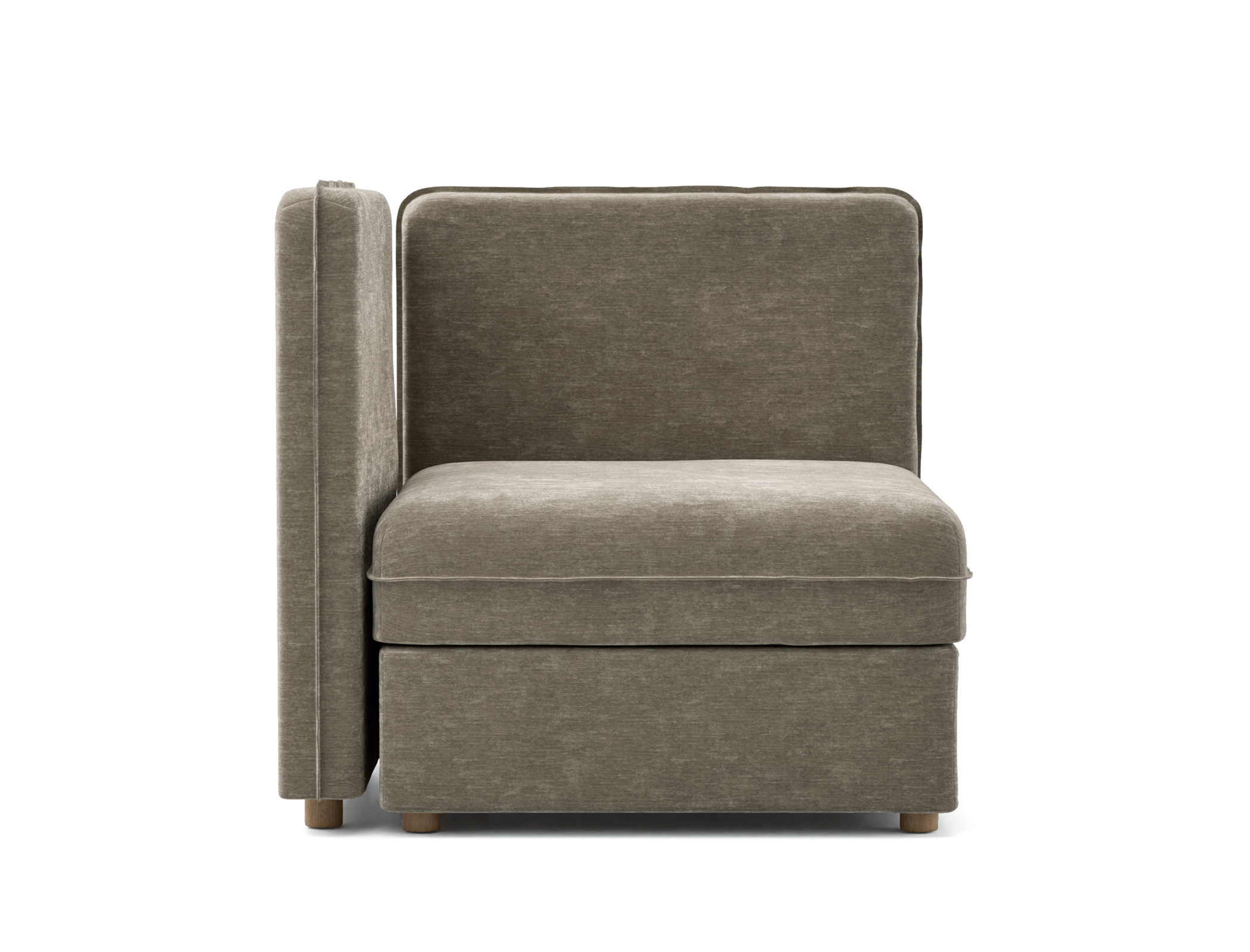 Vallentuna Seat Module with Low Back and Storage Cover