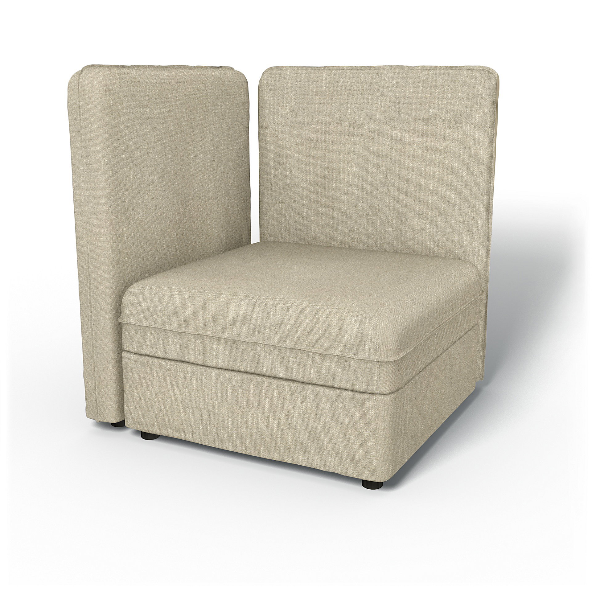 Vallentuna Corner Seat Module with High Back and Storage Cover