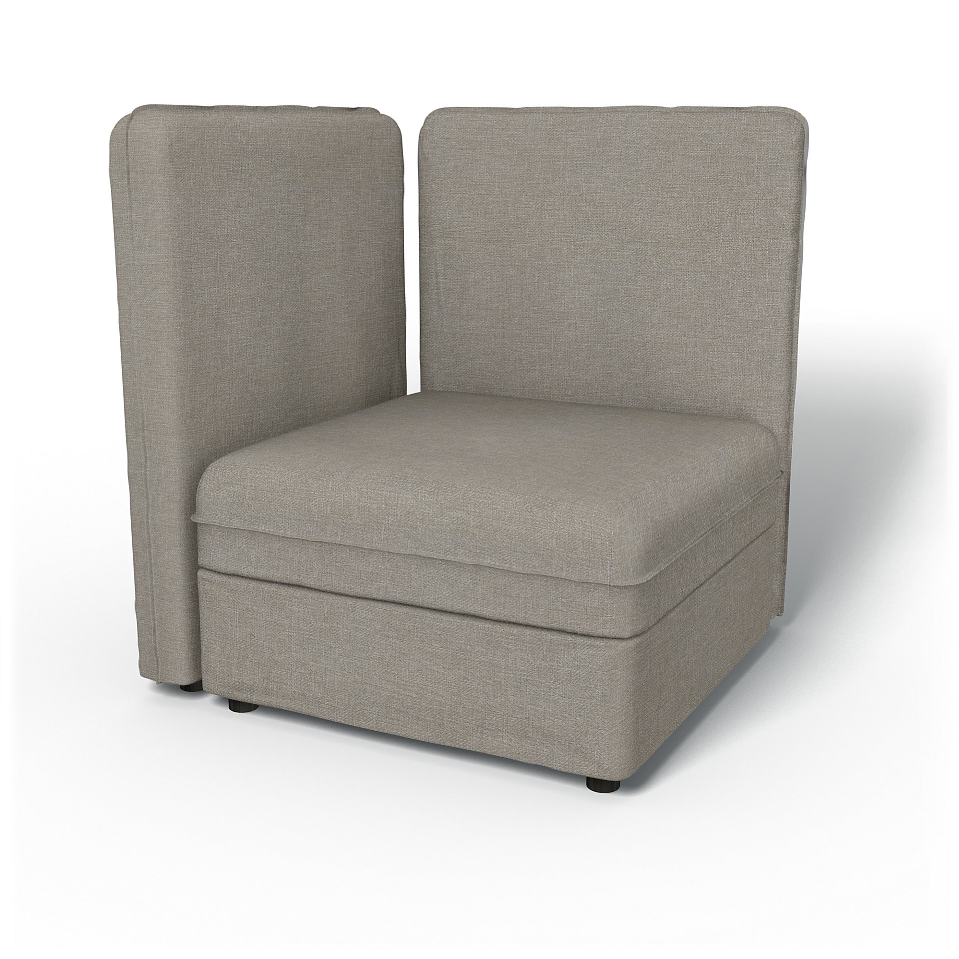 Vallentuna Corner Seat Module with High Back and Storage Cover