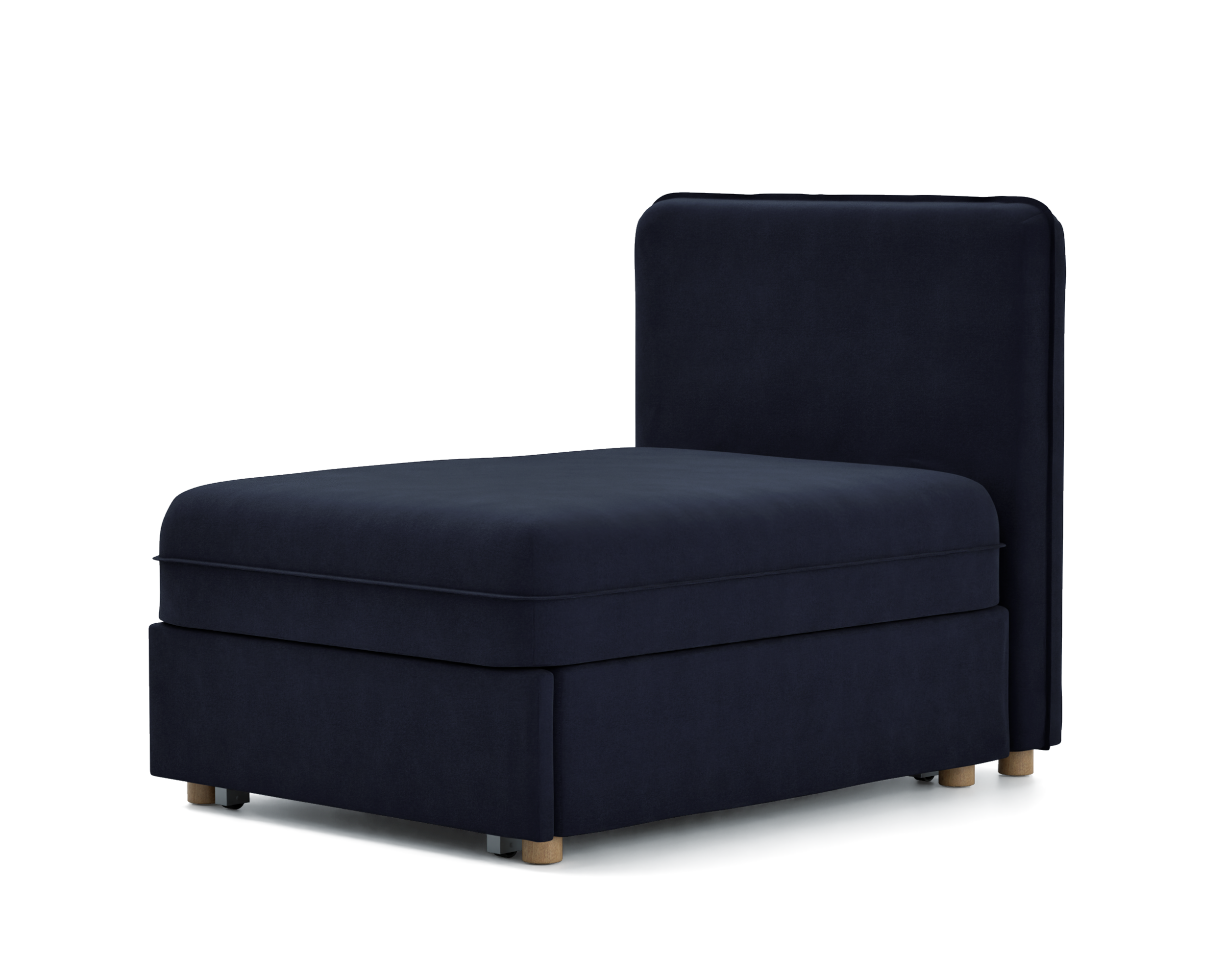 Vallentuna Seat Module with Low Back Sofa Bed Cover 80x100 cm 32x39in