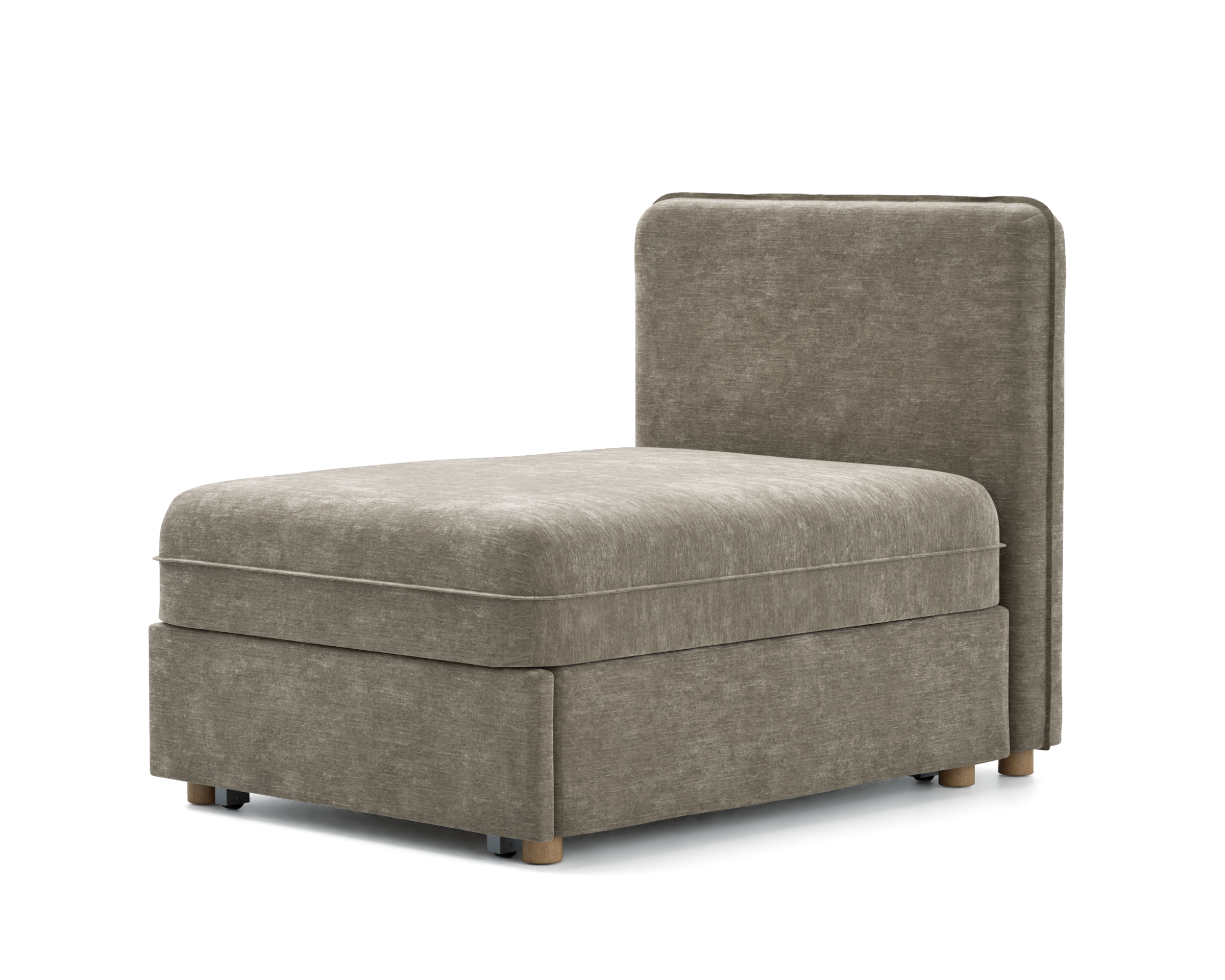 Vallentuna Seat Module with Low Back Sofa Bed Cover 80x100 cm 32x39in