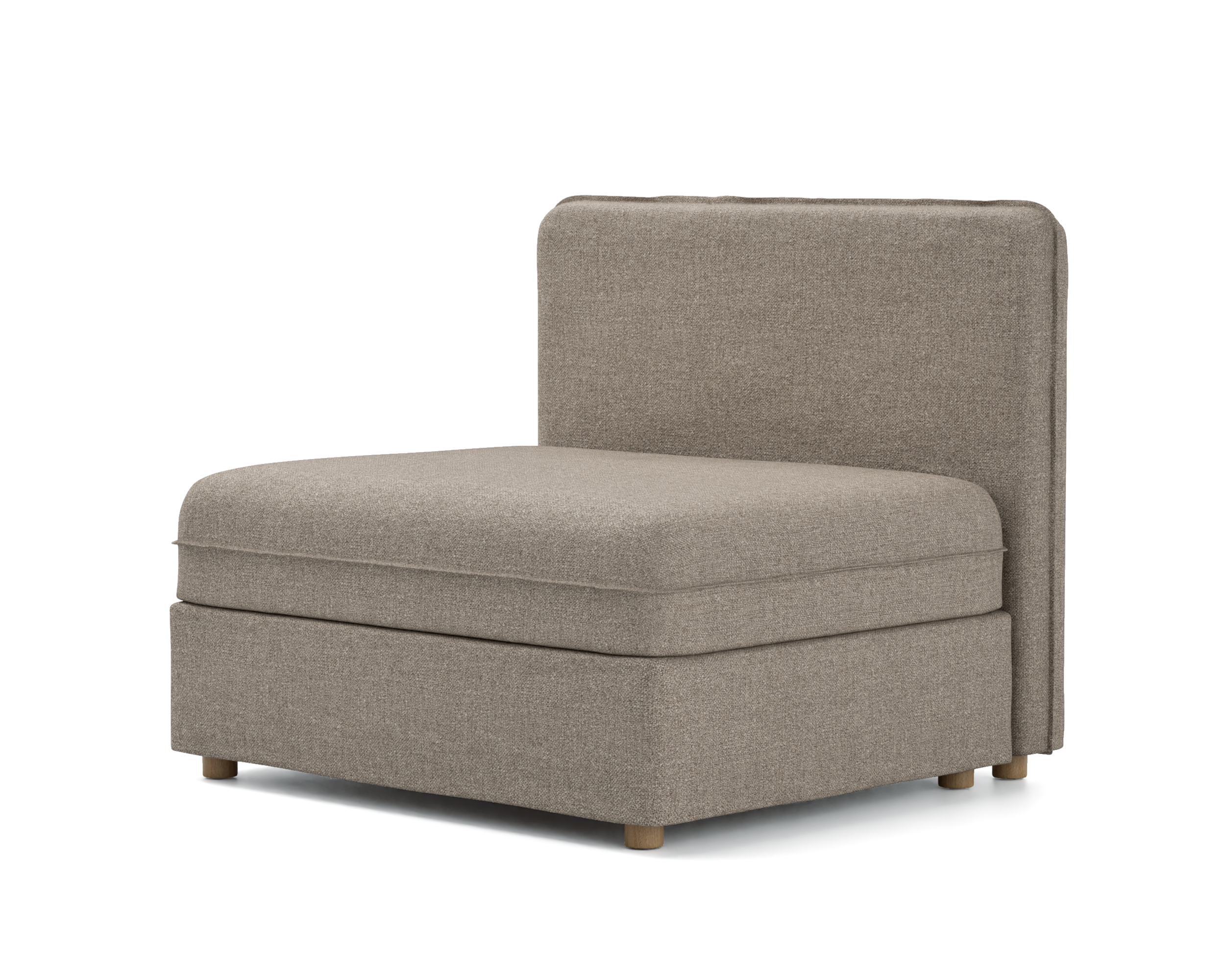 Bezug für Sitzelement Vallentuna, niedrige Rückenlehne (100 x 80 cm)