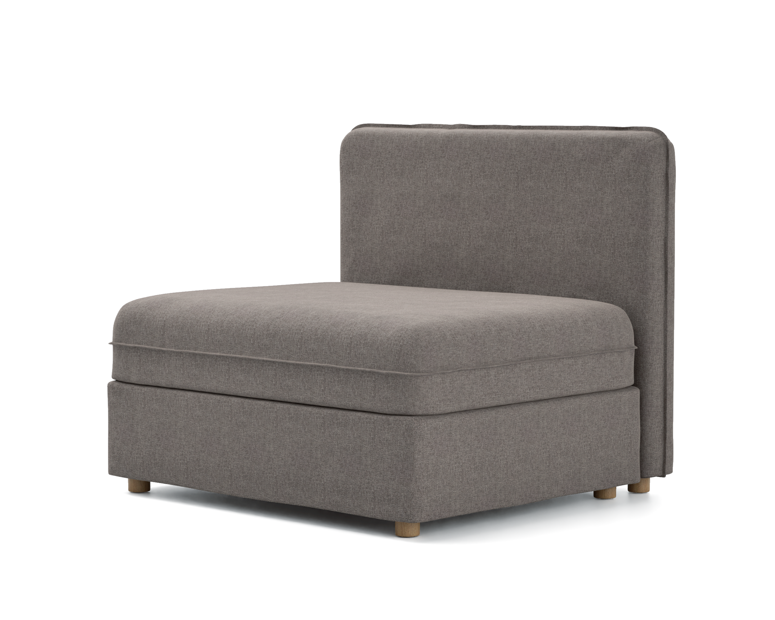 Bezug für Sitzelement Vallentuna, niedrige Rückenlehne (100 x 80 cm)