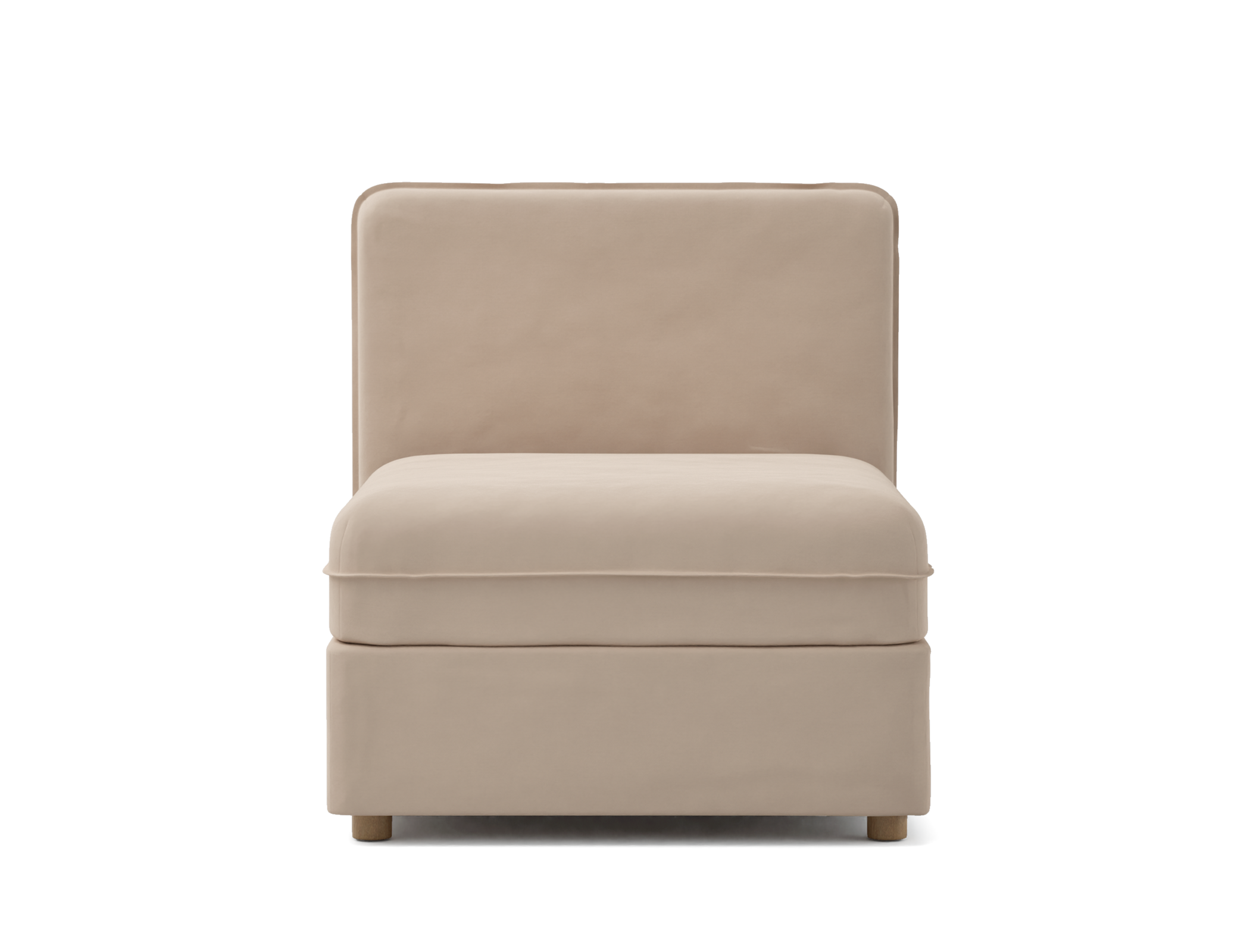 Vallentuna Seat Module with Low Back and Storage Cover