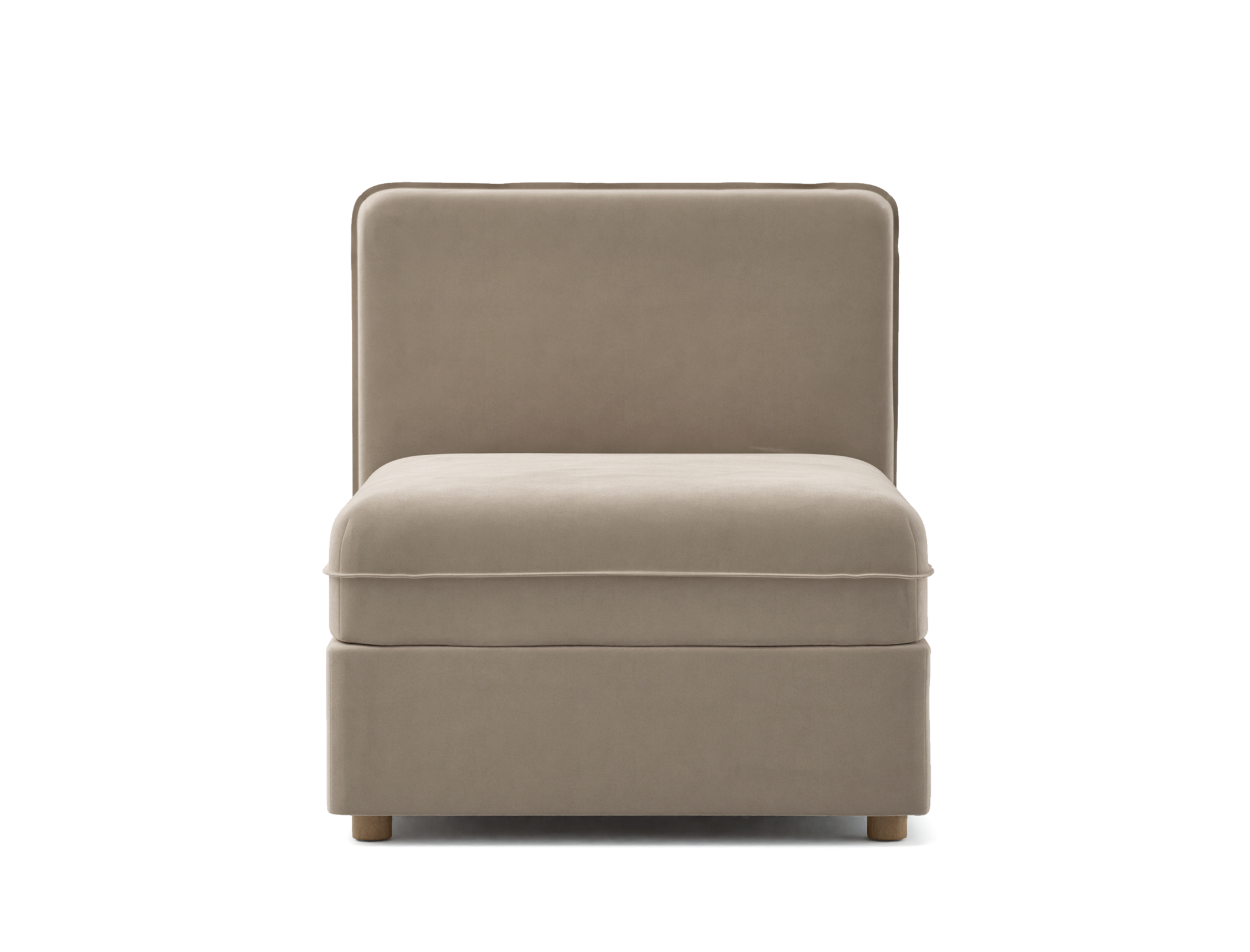 Vallentuna Seat Module with Low Back and Storage Cover