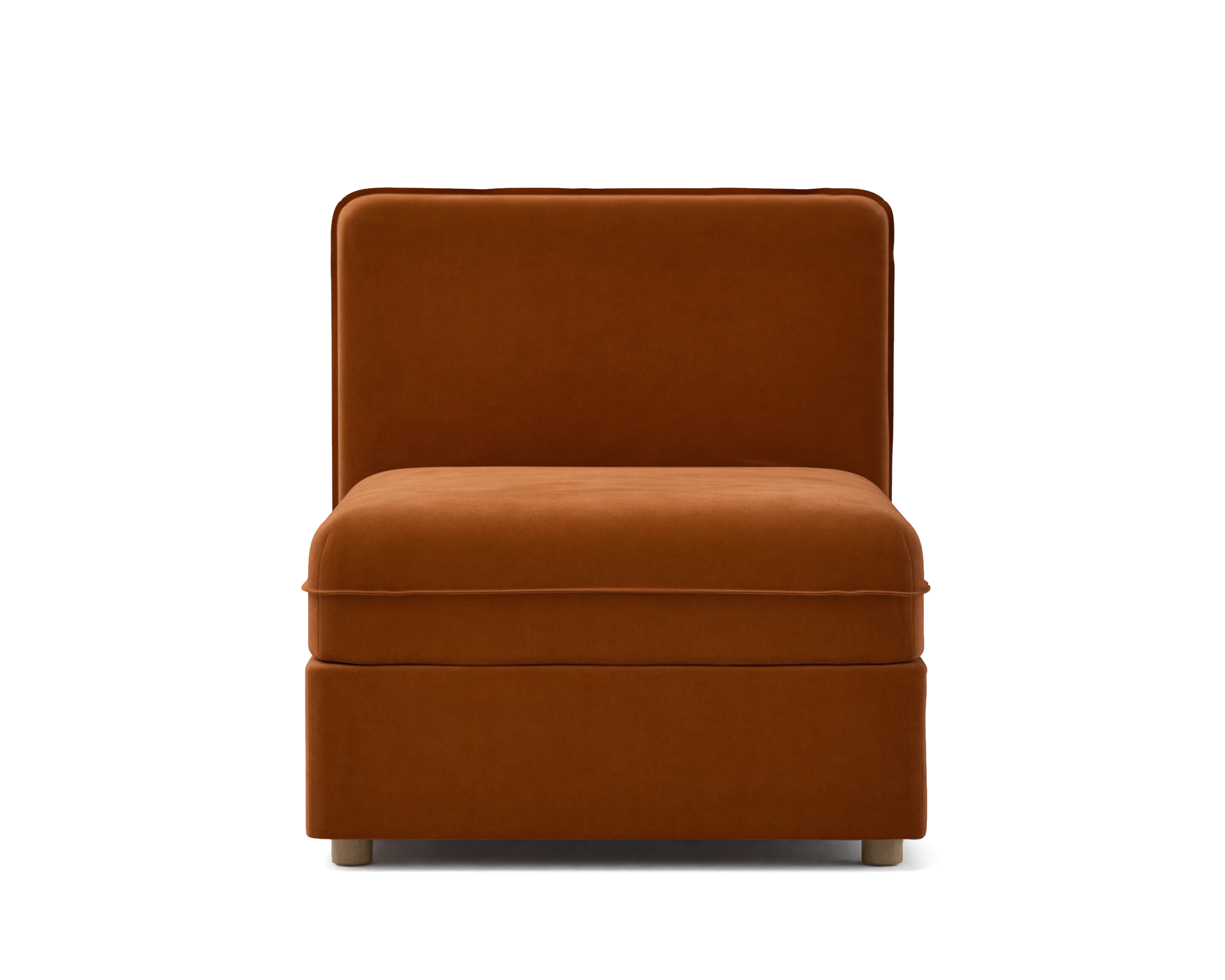Bezug für Sitzelement Vallentuna, niedrige Rückenlehne (80 x 80 cm)