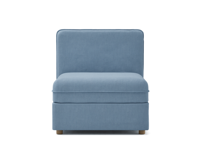 Bezug für Sitzelement Vallentuna, niedrige Rückenlehne (80 x 80 cm)