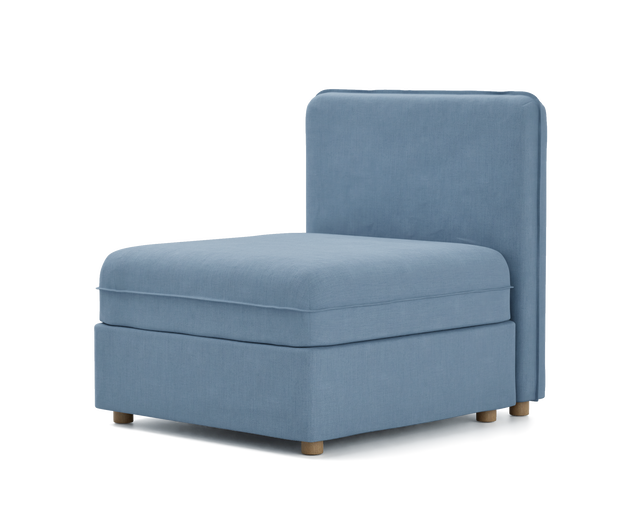 Vallentuna Seat Module with Low Back Cover 80x80cm 32x32in