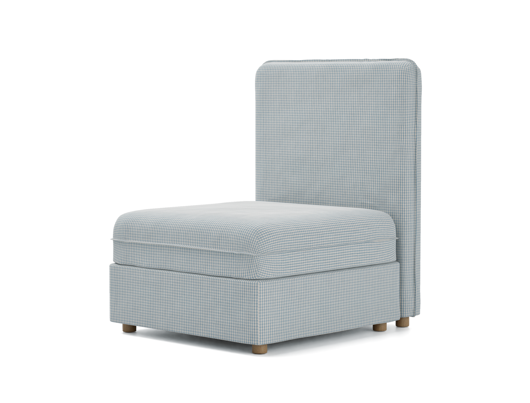 Vallentuna Seat Module with High Back and Storage Cover 80x100cm 32x39in