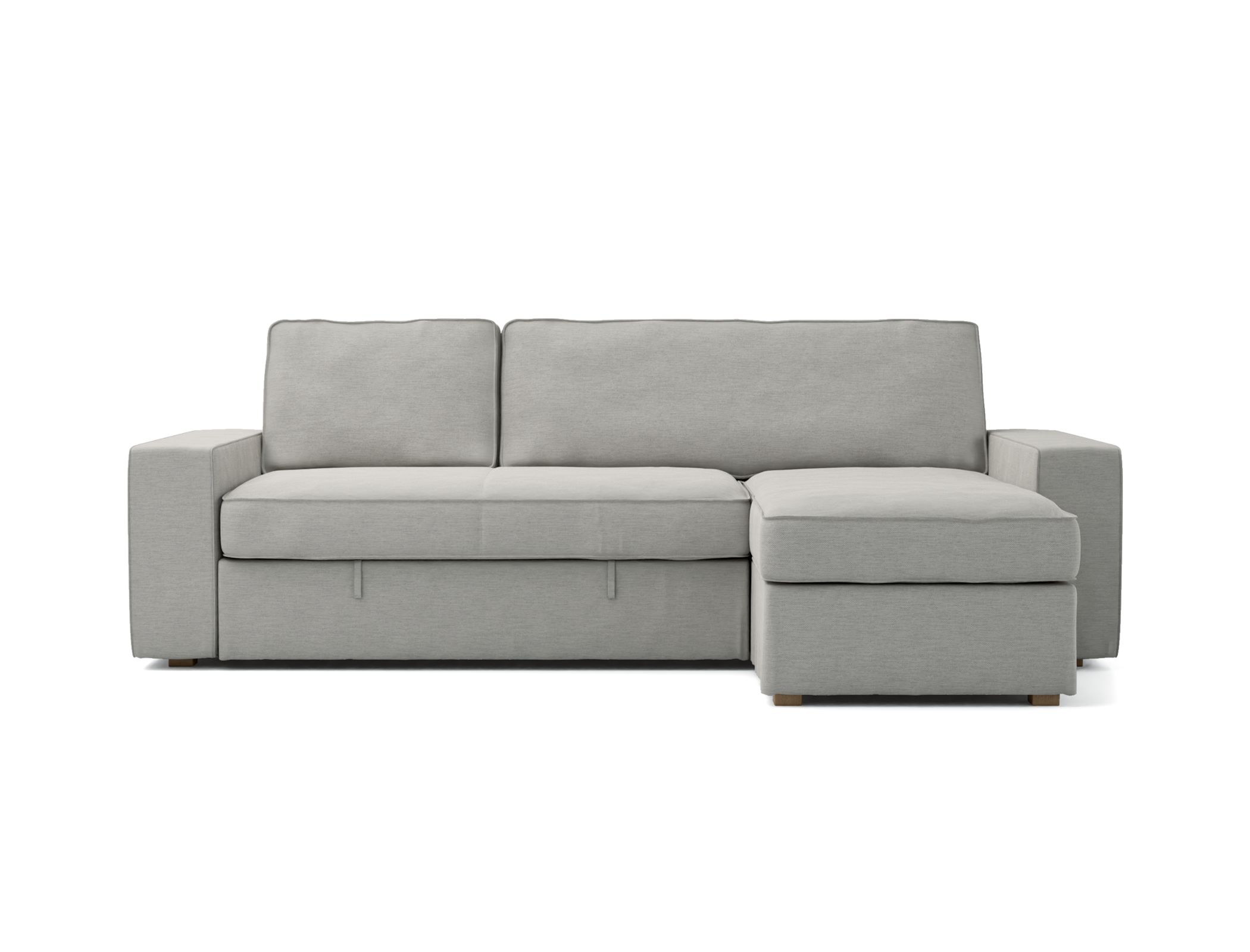 Vilasund sofa bed with chaise cover