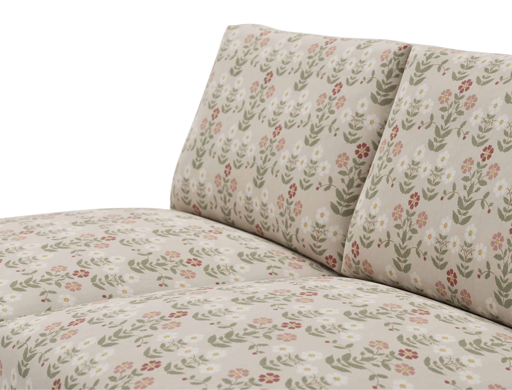 Vimle 2 seater bed sofa cover, without armrests