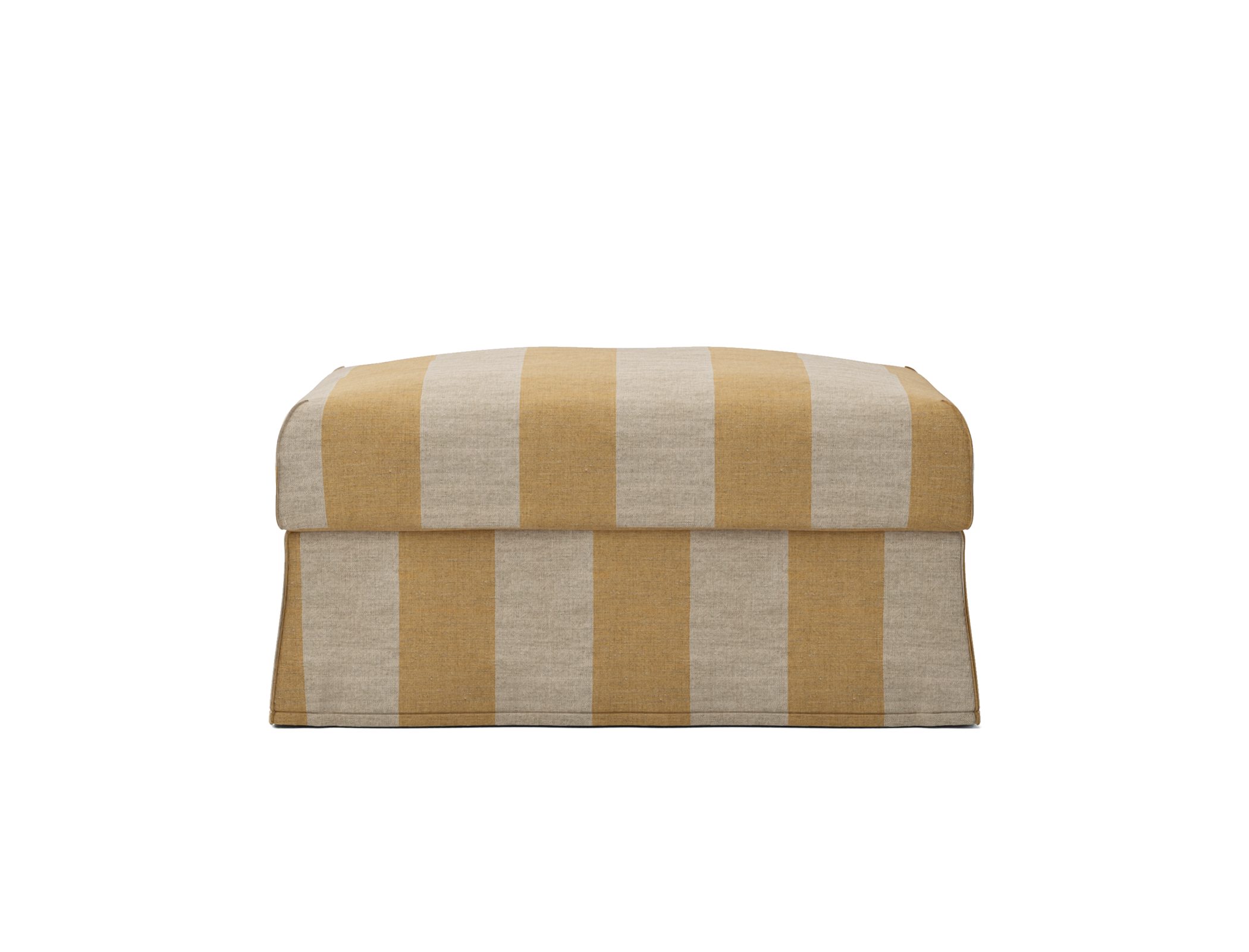 Fodera per poggiapiedi con contenitore Vimle