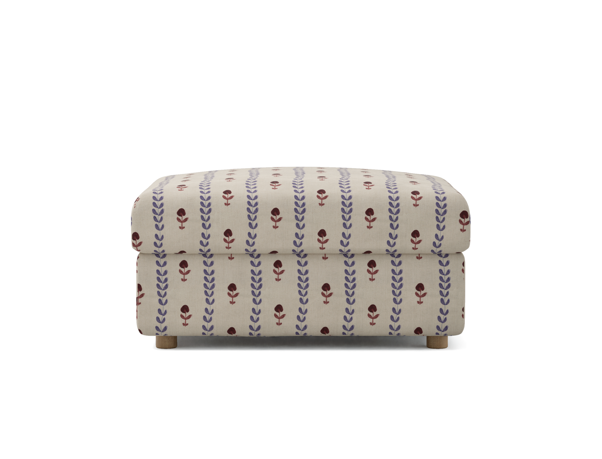 Överdrag till Vimle fotpall med förvaring