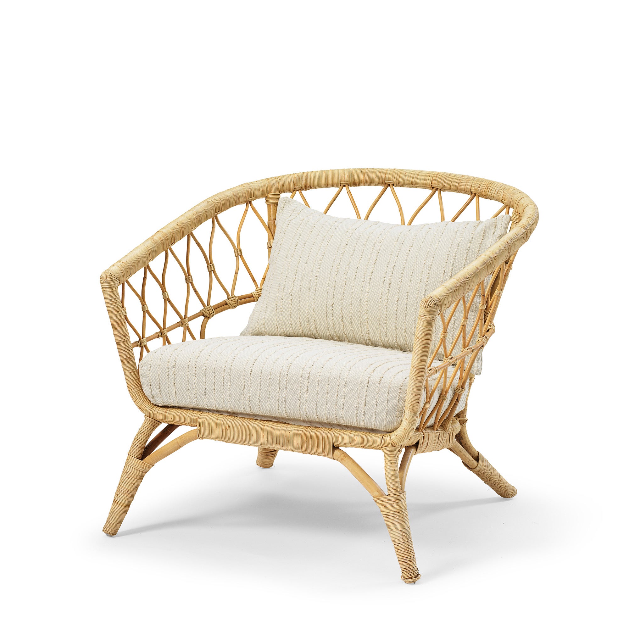 Stockholm Rattan Chair Cushion Cover Set